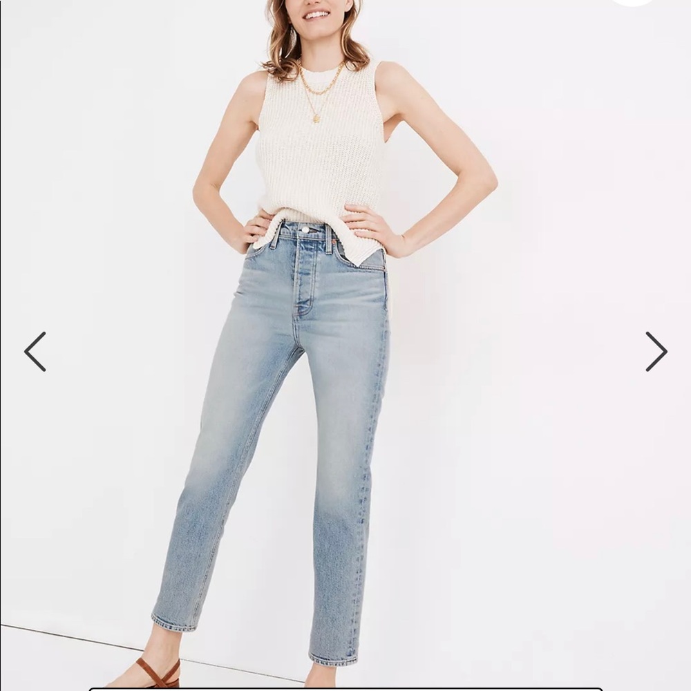 Madewell jeans. Size 27. Worn only once.